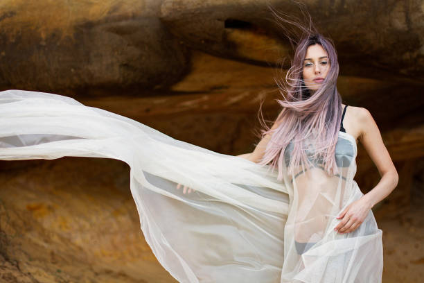 Sheer overlays with structure