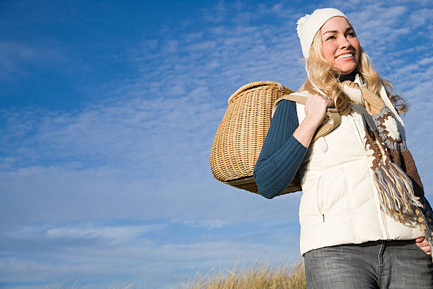 Cable knit vests as tops