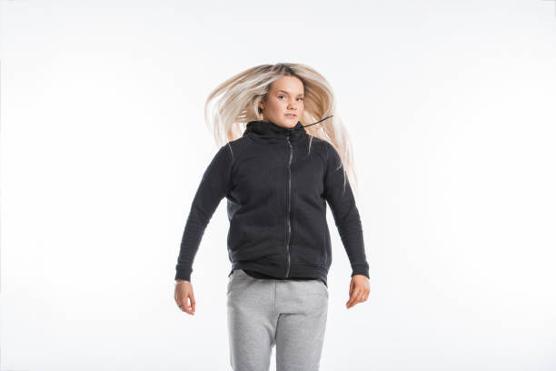 Motion-charge hoodies lazy days
