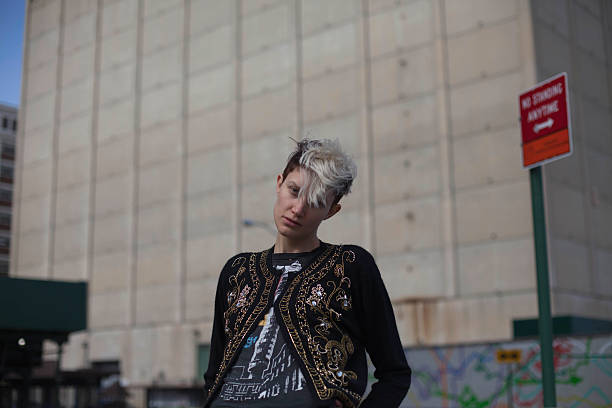 Deconstructed vests over tees